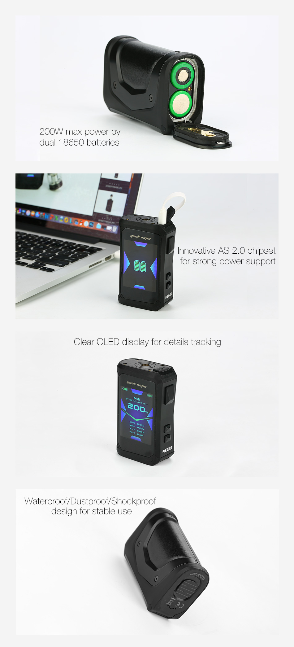 Вейп мод Geekvape Aegis X