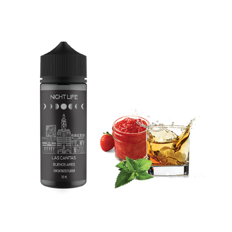 Night Life Las Cañitas Вейп Течност 30/120ml