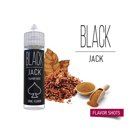 Вейп течност без никотин Black Jack 12/60ml Flavour Shot