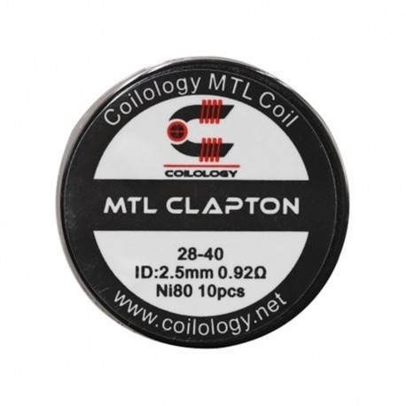 Coilology MTL Clapton Coil Ni80 0.92ohm 10pcs